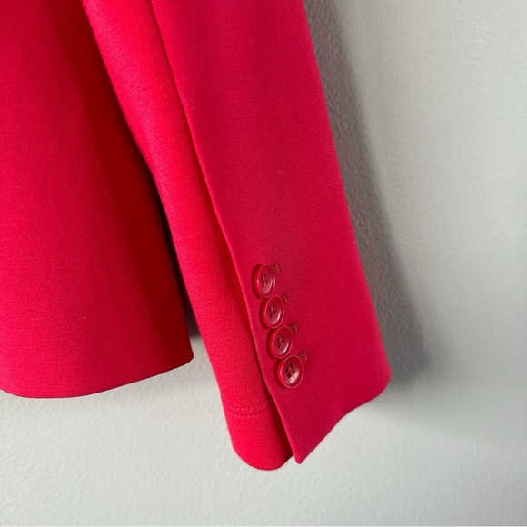 BGBCMaxAzria Red blazer LIKE NEW large women’s jacket - Picture 11 of 15